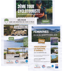 Les séjours 2026 du COREG